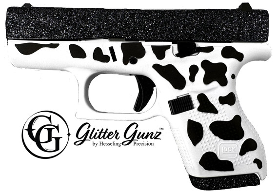 GLOCK 42, .380 ACP, 3.25" Barrel, 6 Rds, Tactical Cow Glitter - 151550026656 