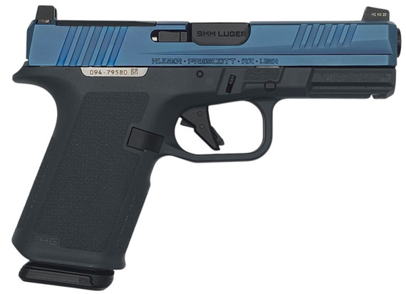Ruger RXM, 9MM, 4" Barrel, 15 Rds, Satin Blue.