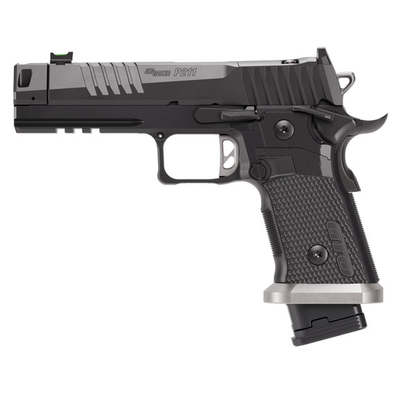 SIG Sauer P211 GTO, 9MM, 4.40" Barrel, 21/23 Rds, Black - 798681728077 