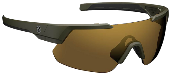 Magpul Defiant Eyewear, Bronze Gold Lens, OD Green Frame - 840815147916 