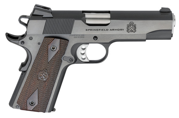 Springfield 1911 Garrison, 9MM, 4.25" Barrel, 9 Rds, Blued Finish