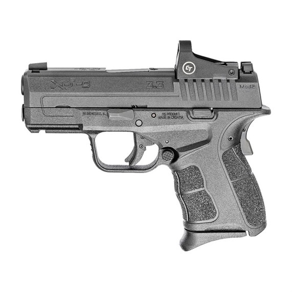 Springfield XD-S Mod.2 OSP, 9MM, 3.3" Barrel, 9 Rds, Black - 706397962258 