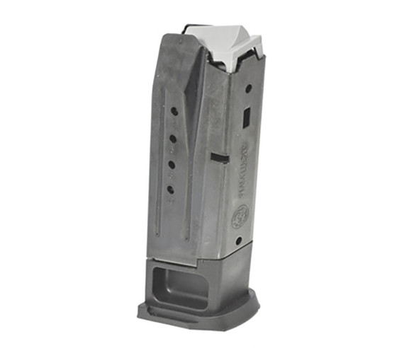 Ruger Magazine Security-9, 9MM, 10 Rds, Black Oxide 