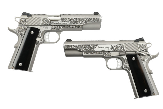 Springfield 1911 Garrison, .45 ACP, 5.00" Barrel, 7 Rds, Stainless - 706397000035 