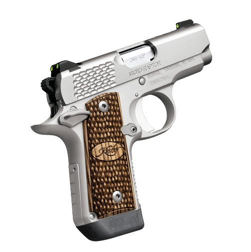 Kimber Micro Raptor, .380 ACP, 2.75" Barrel, 7 Rds, Matte Black - 669278330846 