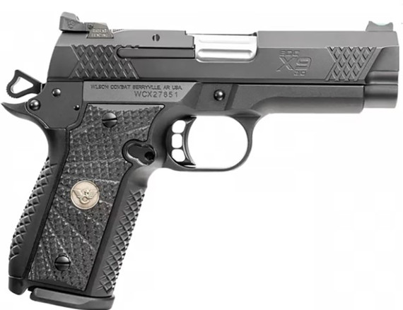 Wilson EDC X9 2.0, 9MM, 4.00" Barrel, 15 Rds, Black Armor Tuff - 810129406733 