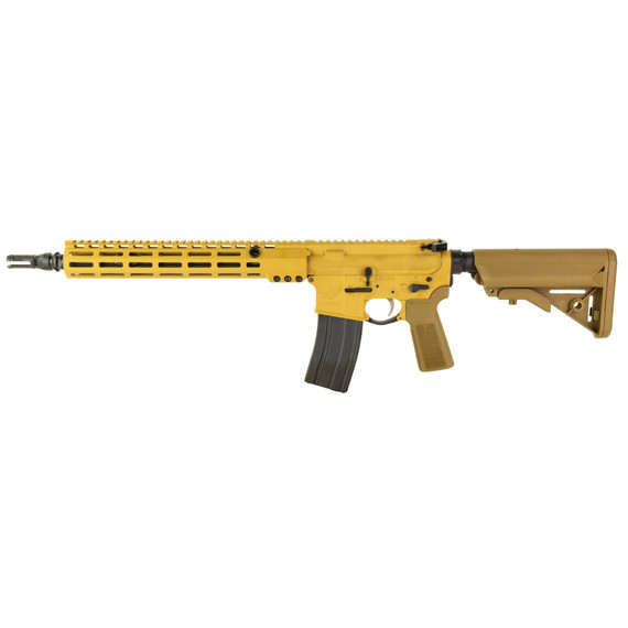 Sons of Liberty Gun Works SCALPER, 5.56 NATO, 13.9" Barrel, 30 Rds, RAL 8000 Cerakote - 644625112719 