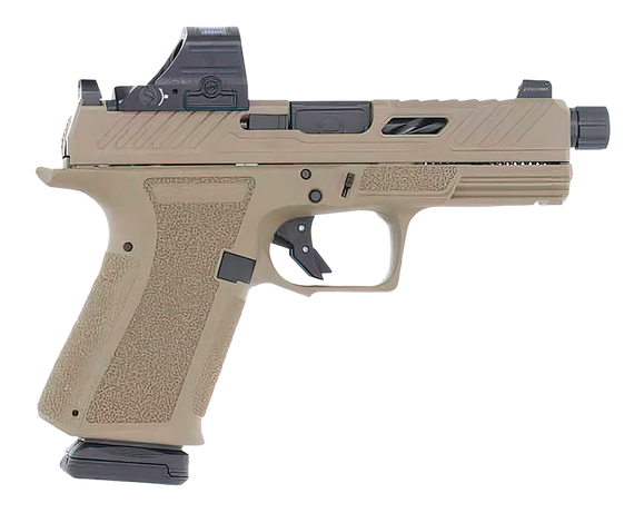 Shadow Systems MR920 Elite, 9MM, 4.50" Barrel, 15+1 Rds, Flat Dark Earth - 810013437546 