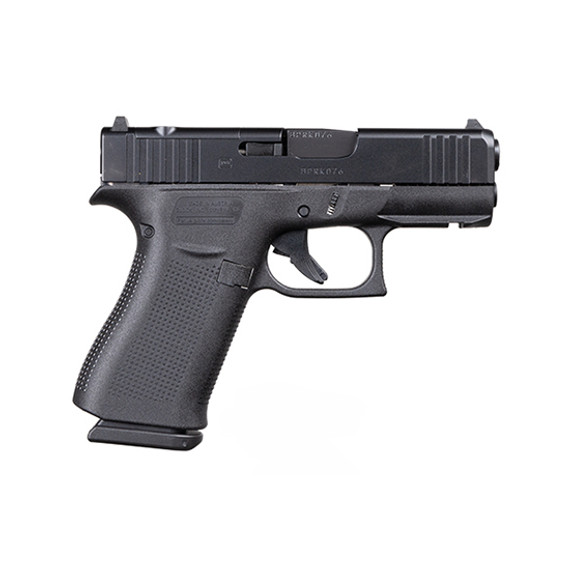 GLOCK 43X FR MOS, 9MM, 3.41" Barrel, 10 Rds, Black Matte - 764503046629