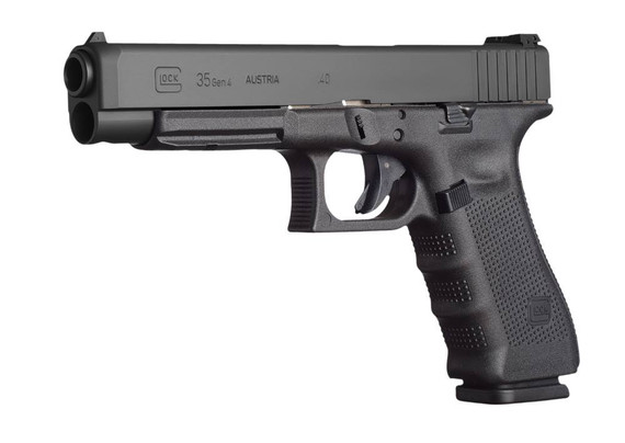 Glock G35 Gen4, .40 S&W, 5.31" Barrel, 15+1 Rds, Black - 764503631030 