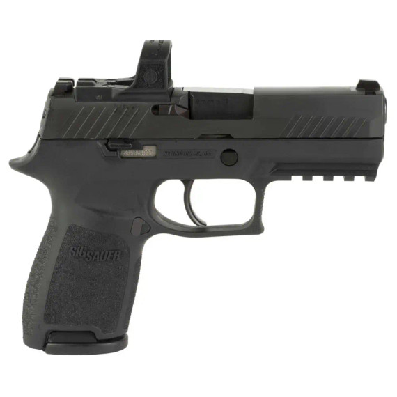 SIG Sauer P320 Compact, 9MM, 3.90" Barrel, 15 Rds, Black Nitron - 798681676811