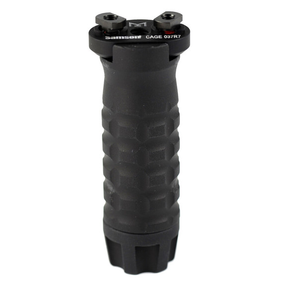 Samson M-LOK Grip, Medium Grenade Style, Polymer, Black - 850028390467
