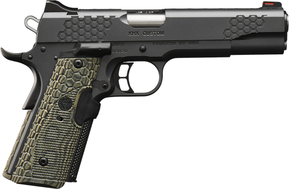Kimber KHX Custom, 45 ACP, 5.00" Barrel, 8+1 Rds, KimPro II Gray - 669278303581 