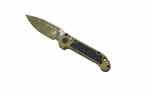 Microtech L.U.D.T. Gen III, Signature Series, Bazooka Camo, Standard Edge - 841768187844 