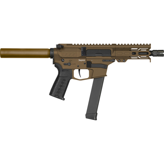 CMMG Banshee MkGs, 9MM, 5.00" Barrel, 33 Rds, Midnight Bronze - 810144726786 