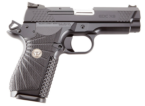 Wilson EDC X9, 9MM, 4.00" Barrel, 15 Rds, Black Armor-Tuff - 811826025302 