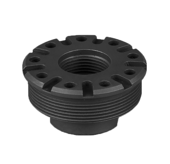 SilencerCo Bravo Direct Thread Mount, Matte Black - 816413025413 