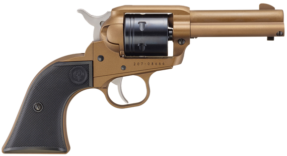 Ruger Wrangler, 22 LR, 3.75" Barrel, 6 Rds, Burnt Bronze Cerakote - 736676020546 