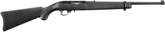Ruger 10/22 Carbine, 22 LR, 18.50" Barrel, 10+1 Rds, Satin Black - 736676011513 