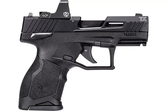 Taurus TX22 Compact, 22 LR, 3.60" Barrel, 13 Rds, Black - 725327939924 