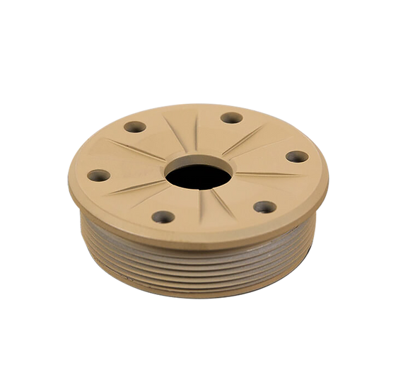 SilencerCo Bravo Front Cap, Matte FDE - 817272015539 