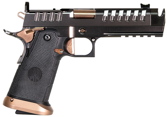 Watchtower Apache DS 1911, 9MM, 4.60" Barrel, 17/21 Rds, Graphite PVD - 810085125587 