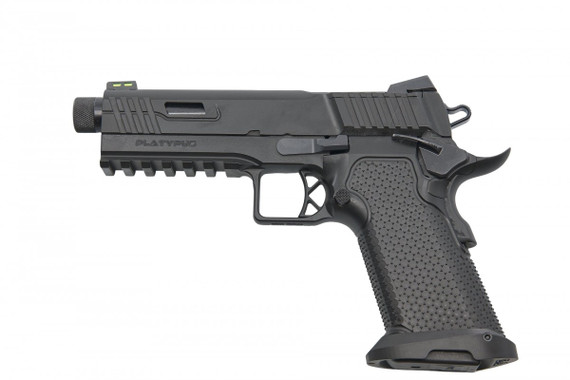 Stealth Arms Platypus Commander w/ Threaded Barrel, 9MM, Compatible with Glock 17 Magazines, Black - SGQHHP 