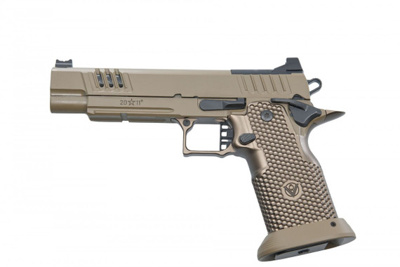 Vulcan Staccato 2011 XL OR, 9MM, Ignis Ported DLC, 20 Rds, FDE - XL224399 