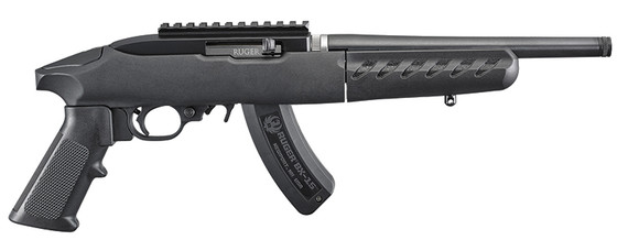 Ruger 22 Charger Takedown, .22 LR, 10" Barrel, 15 Rds, Matte Black - 736676049240 