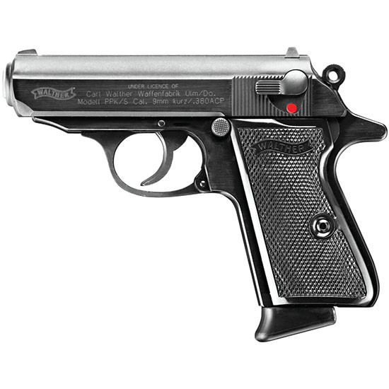 Walther PPK/S, .380 ACP, 3.3" Barrel, 7 Rds, Blued - 723364209963 