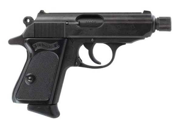 Walther Arms PPK SD, .32 ACP, 3.30" Barrel, 6+1 Rds, Black - 723364231261 