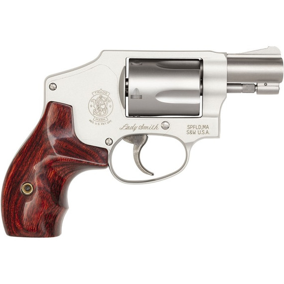Smith & Wesson Model 642 LS J-Frame, .38 S&W Special, 1.88" Barrel, 5 Rds, Wood - 022188638080 