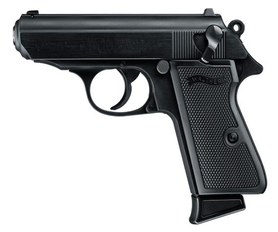 Walther PPK/S 22, .22LR, 3.35" Barrel, 10 Rds, Black - 401187965669 