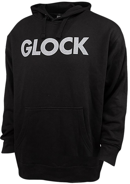 Glock Traditional Hoodie, Durable Soft Fabric, Black - 764503058127 