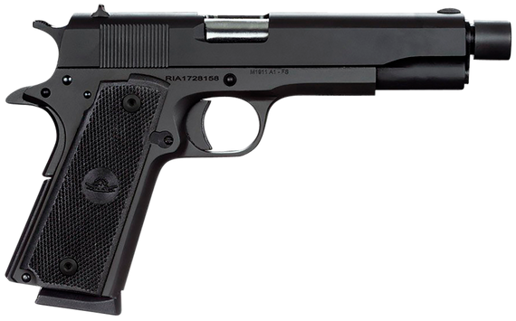 Armscor GI Standard FS, 45 ACP, 5.00" Barrel, 8+1 Rds, Black Parkerized - 4806015514732 