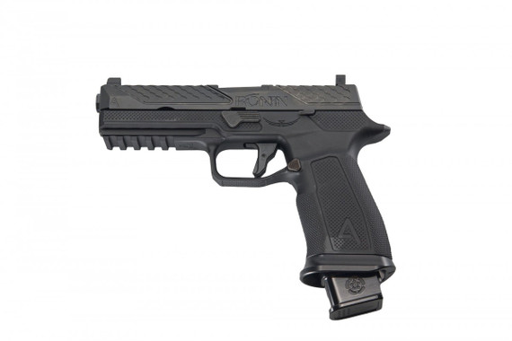 Agency Arms P320 RONIN Void, 9MM, 4.70" Barrel, 22 Rds, Black - 0AP320RONINV 