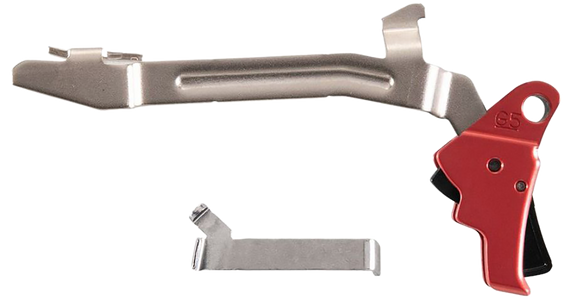 Apex Tactical Action Enhancement, Red Drop-in Trigger, Compatible w/Glock 17/19/19X/26/34/45 Gen5 - 854263007630 