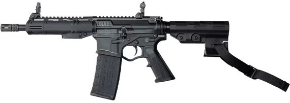 American Tactical Alpha Maxx .300 Blackout 7.5" AR-Style Pistol, Black, 30-Round - 810113114392 