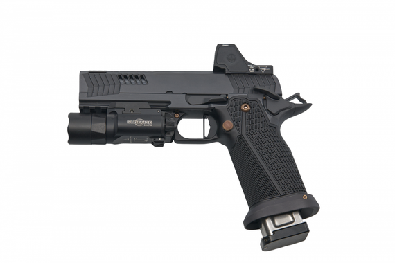 Dark Forge Wraith, 9MM, Aluminum Grip, 20 Rds, RMR HD & Surefire X300T-B 