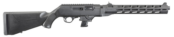 Ruger PC Carbine, 9MM, 16.12" Barrel, 10 Rds, Black Synthetic - 736676191161 