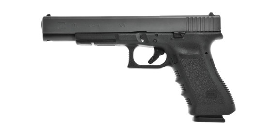 Glock G17L Gen 3, 9MM, 6.02" Barrel, 17 Rds, Gas Nitride - 764503301162 