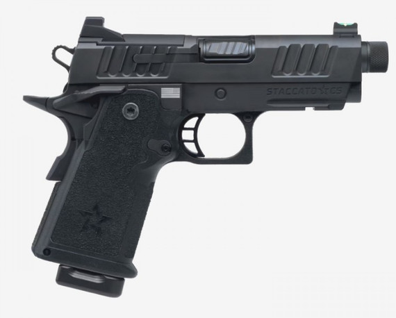 Staccato 2011 CS, 9MM, 3.5" Barrel, 15 Rds, DLC Finish - 816781018895 