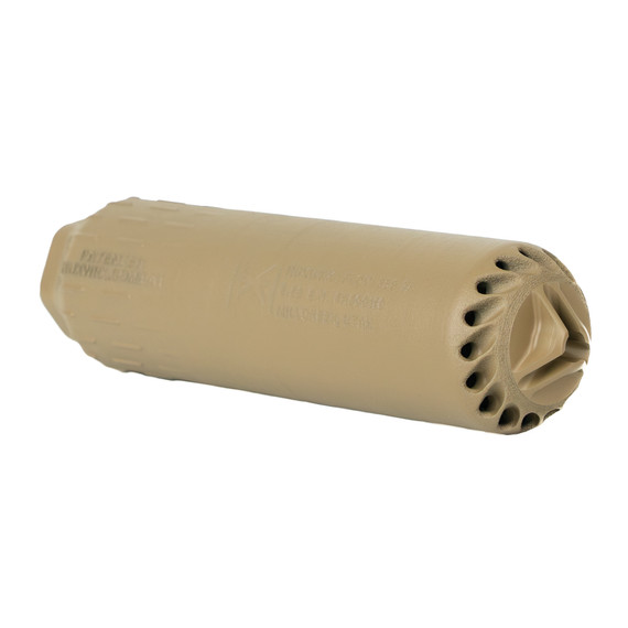 HUXWRX Flow 556 Ti, 5.56 NATO, Flow-Through Technology, Flat Dark Earth 