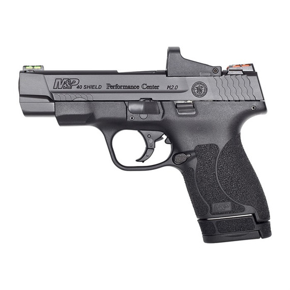 Smith & Wesson M&P40 Shield M2.0 Performance Center, .40 S&W, 4.00" Barrel, 6+1/7+1 Rds, Armornite Finish - 022188874341 