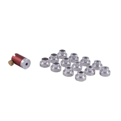 Hornady B14 Lock-N-Load Comparator Set, Multi Caliber, Silver/Red Finish - 090255704778 