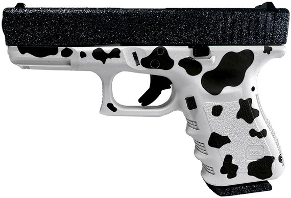 GLOCK 22, .40 S&W, 4.49" Barrel, 15+1 Rds, Tactical Cow GlitterGunz - 151550026601 