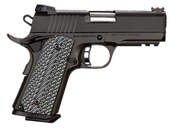 Armscor Tac Ultra CS, 45 ACP, 3.62" Barrel, 7 Rds, Black Parkerized - 4806015514701 