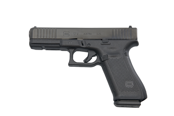 Glock G17 V, 9MM, 4.49" Barrel, 17 Rds, Black - 764503067792 