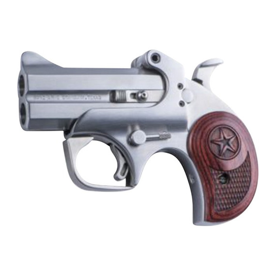 Bond Arms Texas Defender, .45 Colt, 3.00" Barrel, 2 Rds, Stainless - 855959001024 