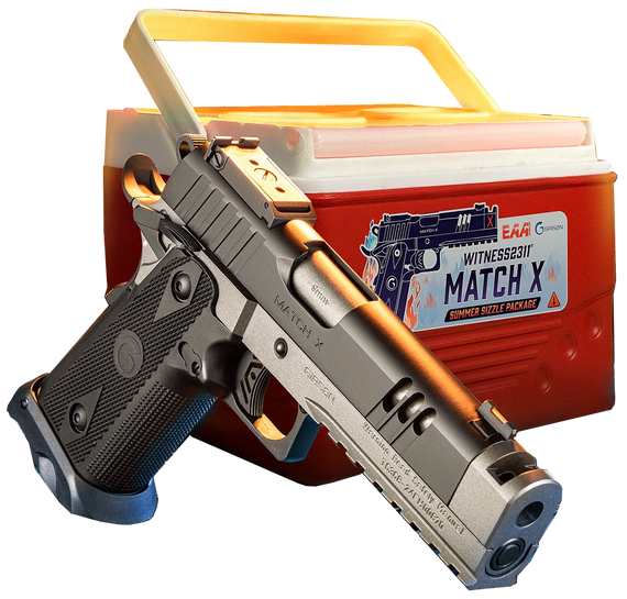 EAA Witness 2311 MatchX, 9MM, 5" Barrel, 20 Rds, Black - 741566908033 